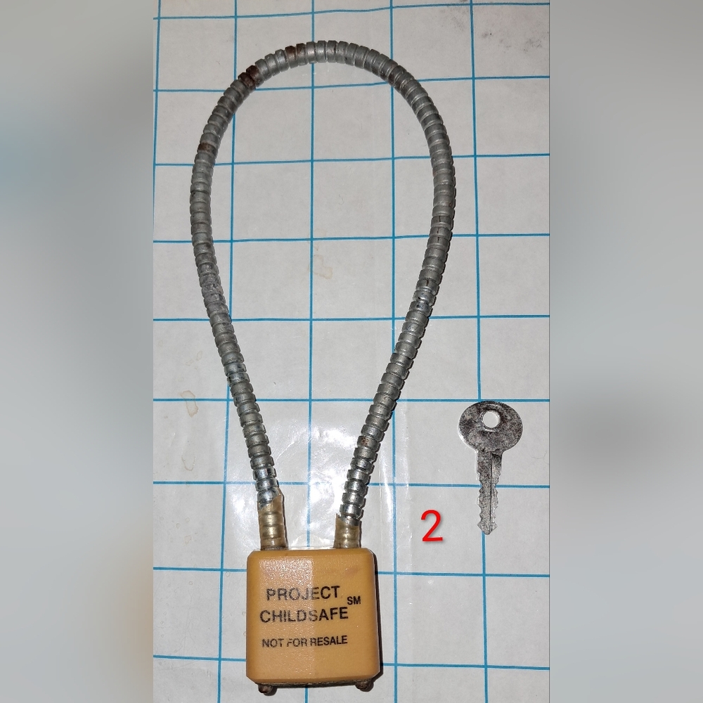 FREE w/ PURCHASE PROJECT CHILD SAFE BIKE LOCK (2nd of 2)